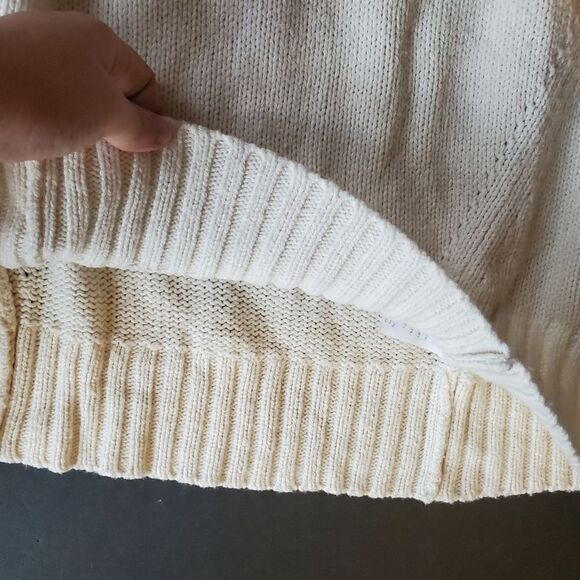 J. Crew white thick sweater - Picture 5 of 10